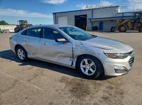 1G1ZB5ST0LF127234 2020 CHEVROLET MALIBU Silver წინა მარჯვენა