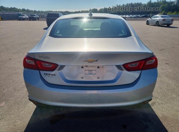 1G1ZB5ST0LF127234 2020 CHEVROLET MALIBU Silver უკანა ხედი