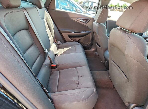 1G1ZB5ST0LF137584 2020 CHEVROLET MALIBU Black Vista de los asientos traseros