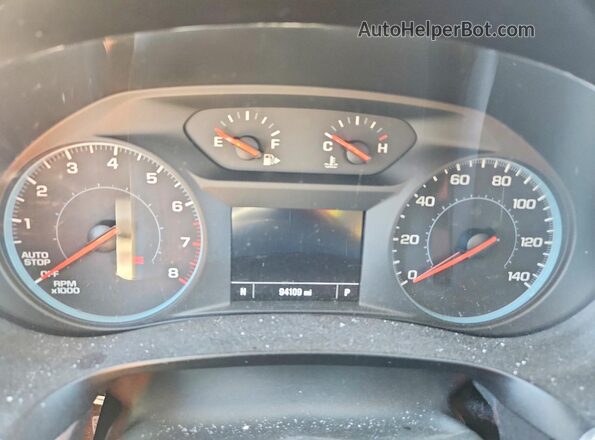 1G1ZB5ST0LF137584 2020 CHEVROLET MALIBU Black Vista del cuadro de instrumentos