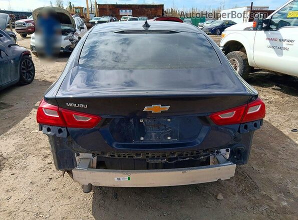 1G1ZB5ST0NF120464 2022 CHEVROLET MALIBU Black Հետևի տեսք
