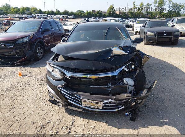 1G1ZB5ST0NF187940 2022 CHEVROLET MALIBU Black Vista del cuadro de instrumentos