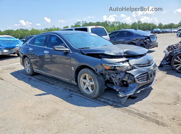 1G1ZB5ST1HF110496 2017 CHEVROLET MALIBU Charcoal Przód prawy