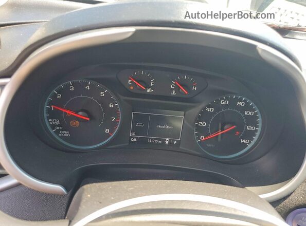 1G1ZB5ST1HF110496 2017 CHEVROLET MALIBU Charcoal Widok zestawu wskaźników