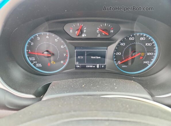 1G1ZB5ST1HF138959 2017 CHEVROLET MALIBU White Սարքավորումների վահանակի տեսք