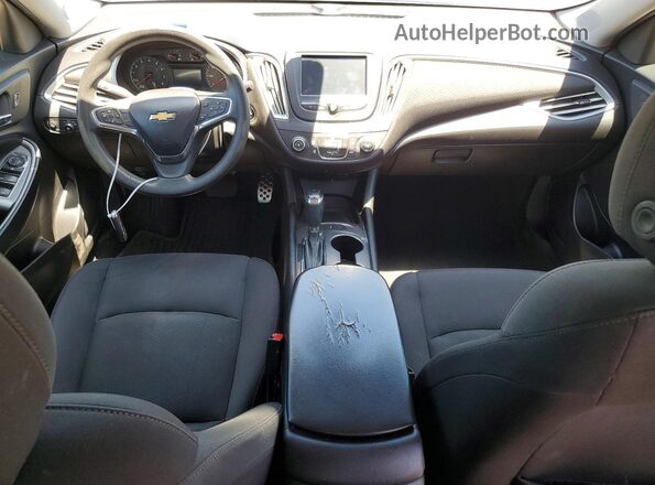 1G1ZB5ST1HF172433 2017 CHEVROLET MALIBU Silver Vista del salpicadero