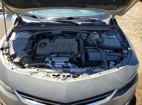 1G1ZB5ST1HF172433 2017 CHEVROLET MALIBU Silver Vista interior trasera
