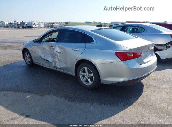 1G1ZB5ST1HF180760 2017 CHEVROLET MALIBU Silver Tył lewy