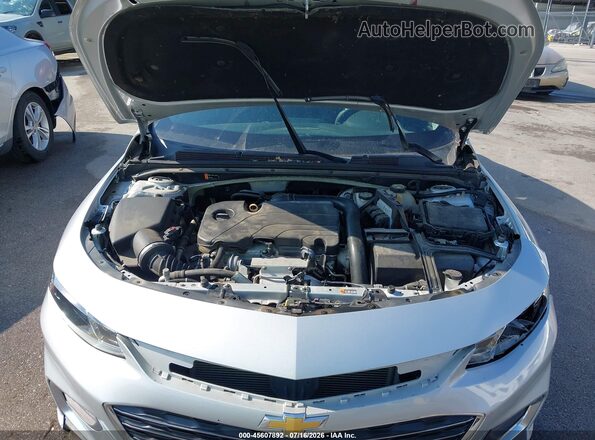 1G1ZB5ST1HF180760 2017 CHEVROLET MALIBU Silver Widok z tyłu