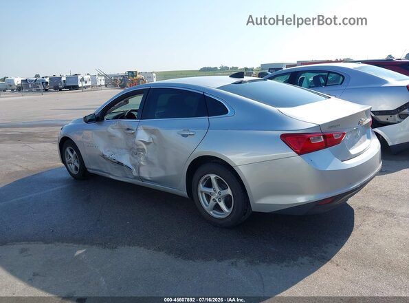 1G1ZB5ST1HF180760 2017 CHEVROLET MALIBU Silver 