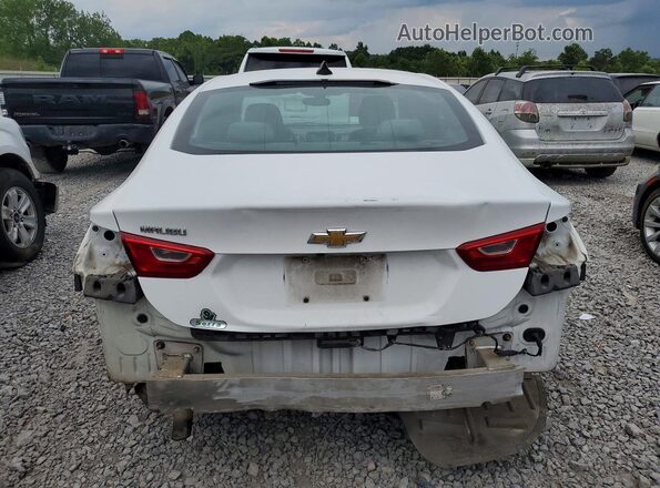 1G1ZB5ST1HF218469 2017 CHEVROLET MALIBU White Widok z tyłu