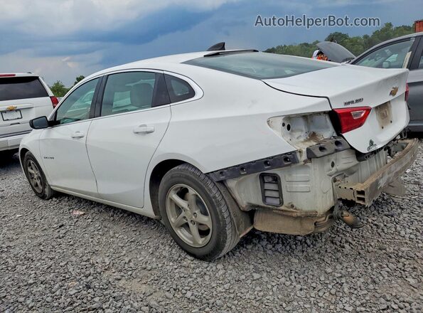 1G1ZB5ST1HF218469 2017 CHEVROLET MALIBU White Tył lewy