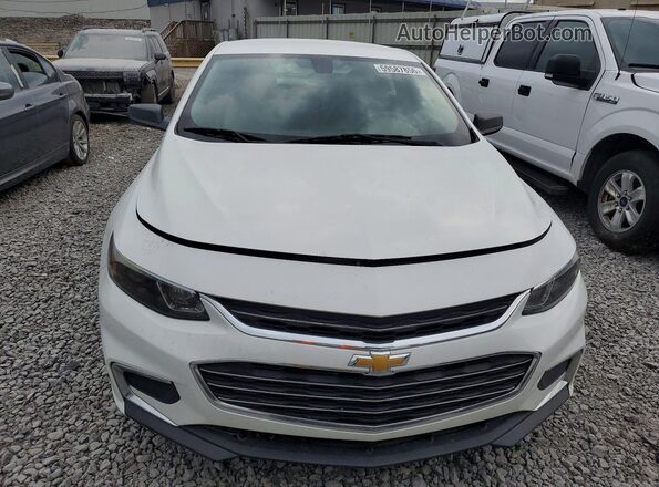 1G1ZB5ST1HF218469 2017 CHEVROLET MALIBU White Widok z przodu