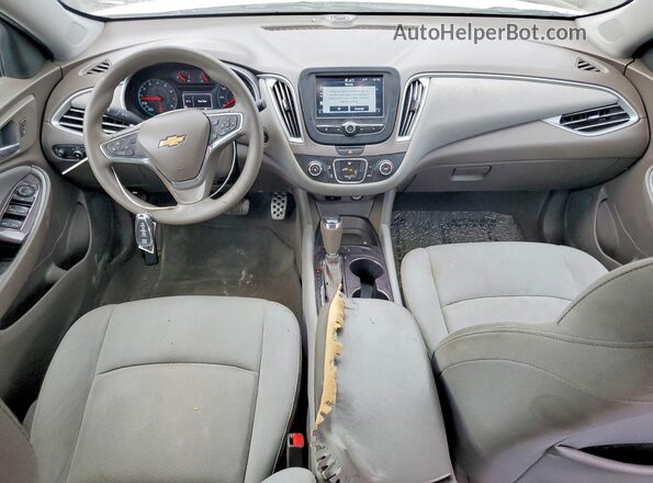 1G1ZB5ST1HF218469 2017 CHEVROLET MALIBU White Widok deski rozdzielczej