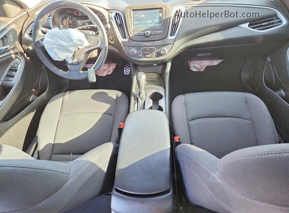1G1ZB5ST1HF221338 2017 CHEVROLET MALIBU White Dashboard view