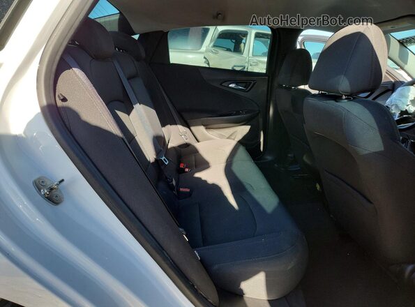 1G1ZB5ST1HF221338 2017 CHEVROLET MALIBU White Rear seats view