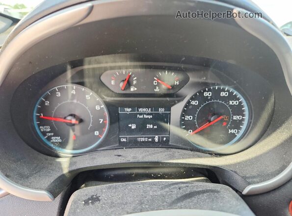 1G1ZB5ST1HF225616 2017 CHEVROLET MALIBU White Вид щитка приладів