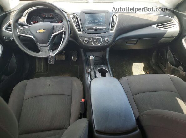 1G1ZB5ST1HF249141 2017 CHEVROLET MALIBU Серебряный Вид панели приборов
