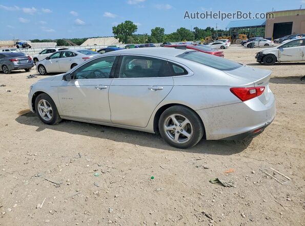 1G1ZB5ST1HF249141 2017 CHEVROLET MALIBU Серебряный Задняя левая четверть