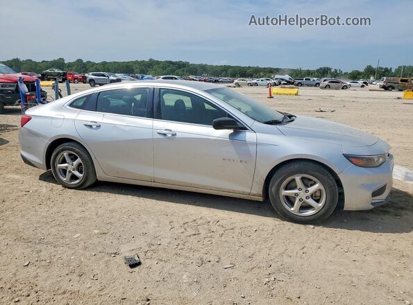 1G1ZB5ST1HF249141 2017 CHEVROLET MALIBU Серебряный Передняя правая четверть