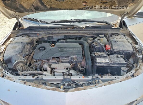 1G1ZB5ST1HF249141 2017 CHEVROLET MALIBU Серебряный Вид задней части салона