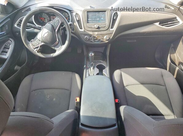 1G1ZB5ST1HF249625 2017 CHEVROLET MALIBU Black Widok deski rozdzielczej