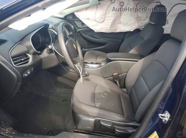 1G1ZB5ST1HF249625 2017 CHEVROLET MALIBU Black Widok wnętrza z przodu