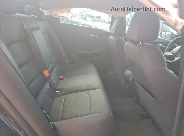 1G1ZB5ST1HF249625 2017 CHEVROLET MALIBU Black Widok tylnych siedzeń