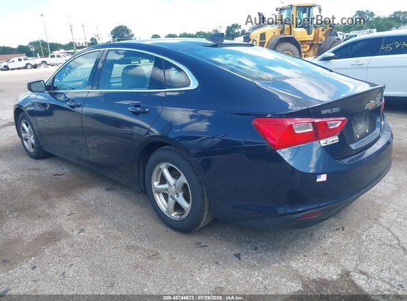 1G1ZB5ST1HF254906 2017 CHEVROLET MALIBU Blue Tył lewy