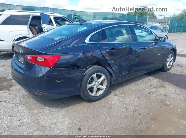 1G1ZB5ST1HF254906 2017 CHEVROLET MALIBU Blue Tył prawy