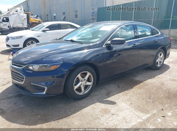 1G1ZB5ST1HF254906 2017 CHEVROLET MALIBU Blue Przód lewy