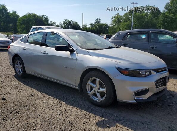 1G1ZB5ST1HF280602 2017 CHEVROLET MALIBU Silver Front right