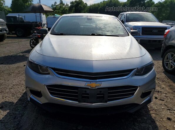 1G1ZB5ST1HF280602 2017 CHEVROLET MALIBU Silver Front view