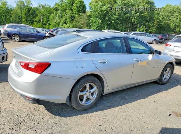 1G1ZB5ST1HF280602 2017 CHEVROLET MALIBU Silver Rear right