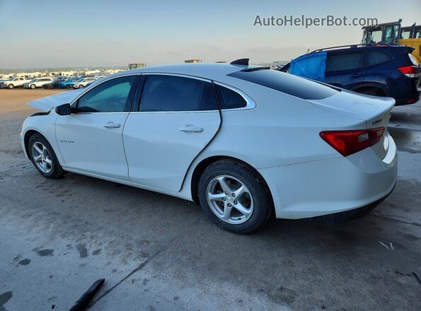 1G1ZB5ST1JF180974 2018 CHEVROLET MALIBU White Հետևի ձախ