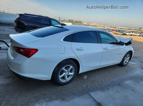 1G1ZB5ST1JF180974 2018 CHEVROLET MALIBU White Հետևի աջ