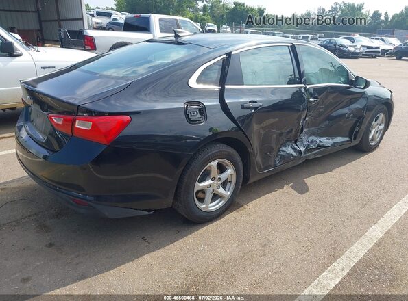 1G1ZB5ST1JF206988 2018 CHEVROLET MALIBU Black Trasero derecho