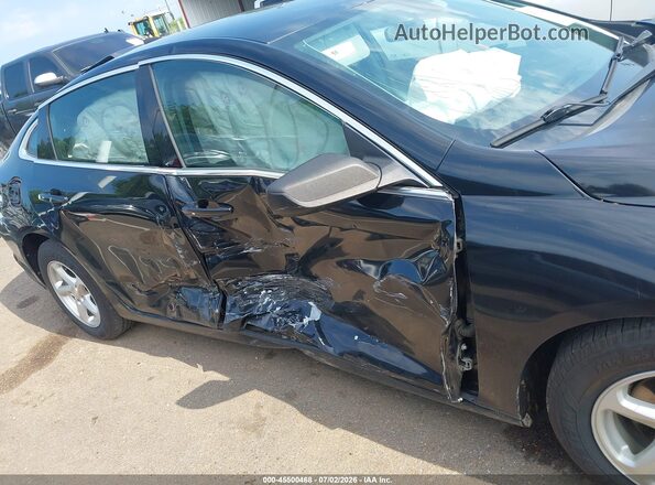 1G1ZB5ST1JF206988 2018 CHEVROLET MALIBU Black Vista frontal