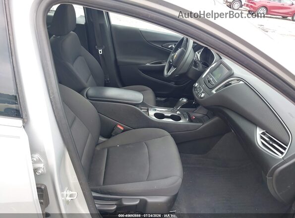 1G1ZB5ST1JF219174 2018 CHEVROLET MALIBU Silver Front interior view