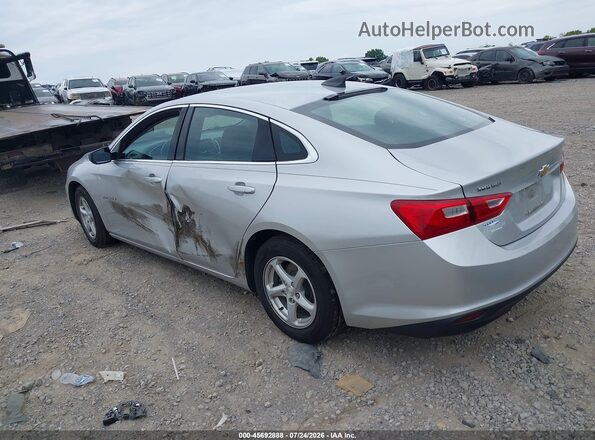 1G1ZB5ST1JF219174 2018 CHEVROLET MALIBU Silver Rear left