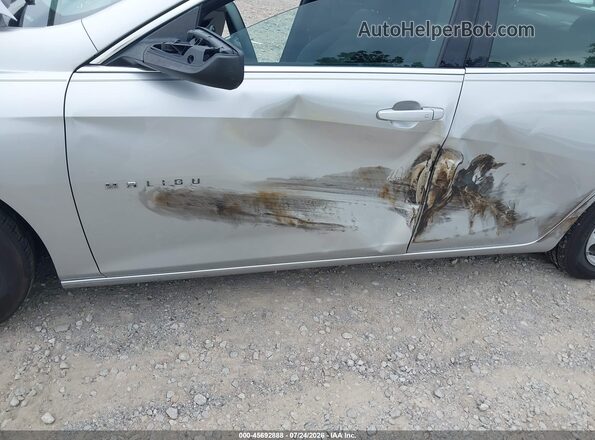 1G1ZB5ST1JF219174 2018 CHEVROLET MALIBU Silver Front view