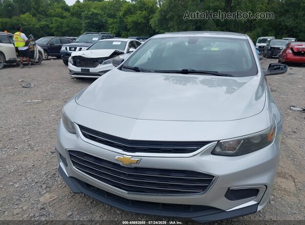 1G1ZB5ST1JF219174 2018 CHEVROLET MALIBU Silver Instrument cluster view