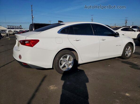 1G1ZB5ST1JF268777 2018 CHEVROLET MALIBU White Trasero derecho