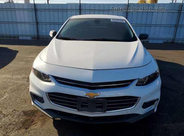 1G1ZB5ST1JF268777 2018 CHEVROLET MALIBU White Vista frontal