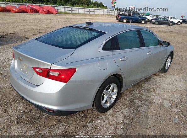 1G1ZB5ST1JF289077 2018 CHEVROLET MALIBU Серебряный Задняя правая четверть