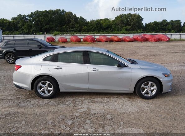1G1ZB5ST1JF289077 2018 CHEVROLET MALIBU Серебряный Вид задней части салона