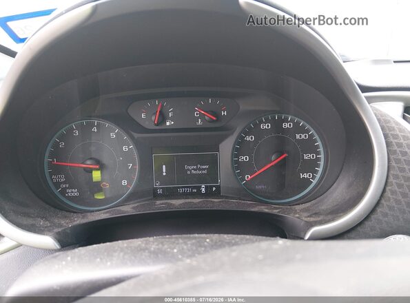 1G1ZB5ST1KF125281 2019 CHEVROLET MALIBU White უკანა სავარძლების ხედი