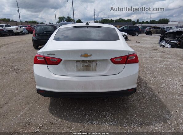 1G1ZB5ST1KF125281 2019 CHEVROLET MALIBU White 