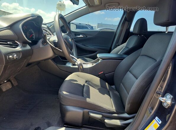 1G1ZB5ST1LF002663 2020 CHEVROLET MALIBU Charcoal Front interior view