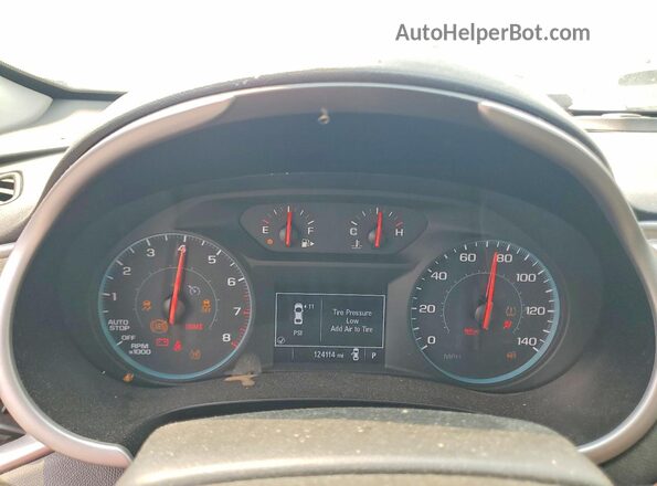 1G1ZB5ST1LF157083 2020 CHEVROLET MALIBU Gray Widok zestawu wskaźników
